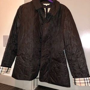 Burberry London quilted womens jacket.